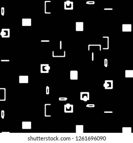 Halftone monochrome texture background. Abstract vintage black and white vector illustration Texture