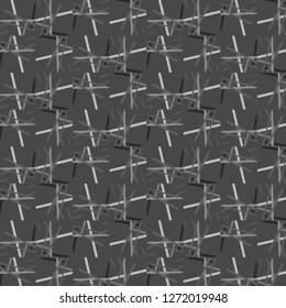 Halftone monochrome texture background. Abstract vintage black and white vector illustration Texture