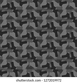 Halftone monochrome texture background. Abstract vintage black and white vector illustration Texture