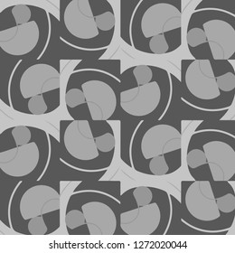 Halftone monochrome texture background. Abstract vintage black and white vector illustration Texture