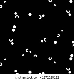 Halftone monochrome texture background. Abstract vintage black and white vector illustration Texture