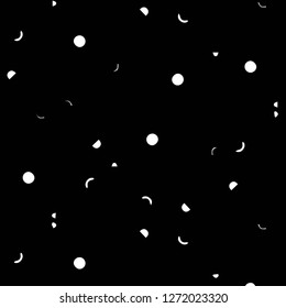 Halftone monochrome texture background. Abstract vintage black and white vector illustration Texture
