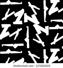 Halftone monochrome texture background. Abstract vintage black and white vector illustration Texture