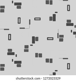 Halftone monochrome texture background. Abstract vintage black and white vector illustration Texture