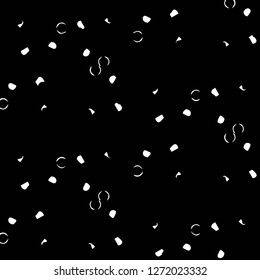 Halftone monochrome texture background. Abstract vintage black and white vector illustration Texture