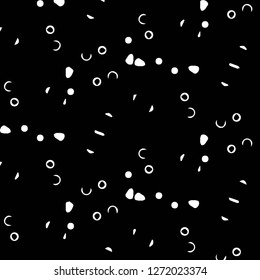 Halftone monochrome texture background. Abstract vintage black and white vector illustration Texture