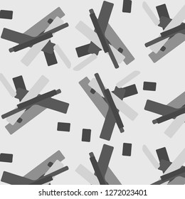 Halftone monochrome texture background. Abstract vintage black and white vector illustration Texture