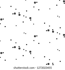 Halftone monochrome texture background. Abstract vintage black and white vector illustration Texture