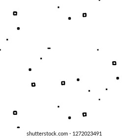 Halftone monochrome texture background. Abstract vintage black and white vector illustration Texture