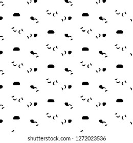 Halftone monochrome texture background. Abstract vintage black and white vector illustration Texture