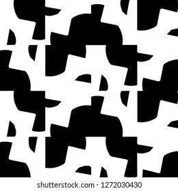 Halftone monochrome texture background. Abstract vintage black and white vector illustration Texture