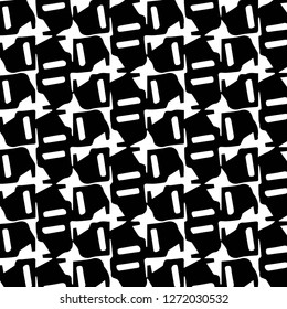 Halftone monochrome texture background. Abstract vintage black and white vector illustration Texture