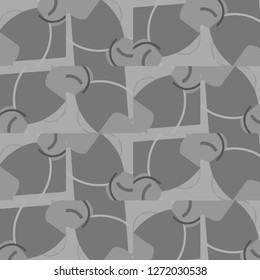 Halftone monochrome texture background. Abstract vintage black and white vector illustration Texture
