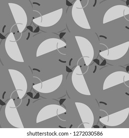 Halftone monochrome texture background. Abstract vintage black and white vector illustration Texture