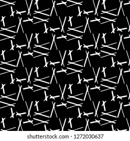 Halftone monochrome texture background. Abstract vintage black and white vector illustration Texture