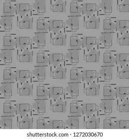 Halftone monochrome texture background. Abstract vintage black and white vector illustration Texture