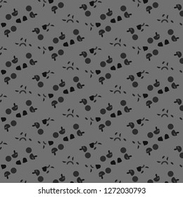 Halftone monochrome texture background. Abstract vintage black and white vector illustration Texture