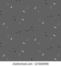 Halftone monochrome texture background. Abstract vintage black and white vector illustration Texture