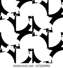 Halftone monochrome texture background. Abstract vintage black and white vector illustration Texture