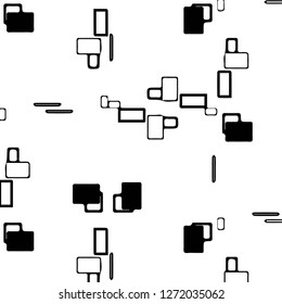 Halftone monochrome texture background. Abstract vintage black and white vector illustration Texture