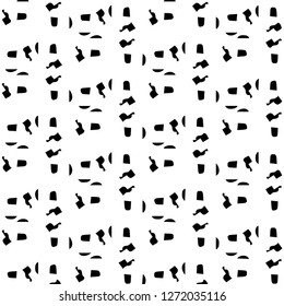 Halftone monochrome texture background. Abstract vintage black and white vector illustration Texture