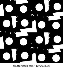 Halftone monochrome texture background. Abstract vintage black and white vector illustration Texture