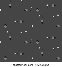 Halftone monochrome texture background. Abstract vintage black and white vector illustration Texture