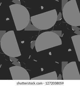 Halftone monochrome texture background. Abstract vintage black and white vector illustration Texture