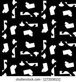 Halftone monochrome texture background. Abstract vintage black and white vector illustration Texture
