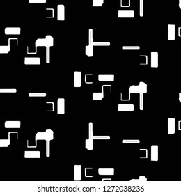 Halftone monochrome texture background. Abstract vintage black and white vector illustration Texture