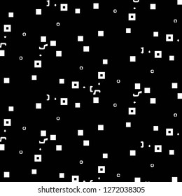 Halftone monochrome texture background. Abstract vintage black and white vector illustration Texture