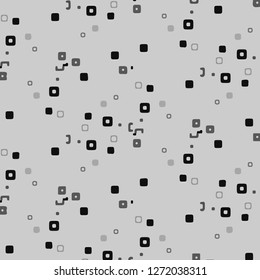 Halftone monochrome texture background. Abstract vintage black and white vector illustration Texture