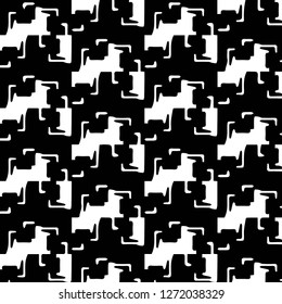 Halftone monochrome texture background. Abstract vintage black and white vector illustration Texture