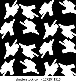 Halftone monochrome texture background. Abstract vintage black and white vector illustration Texture