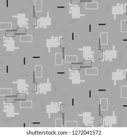 Halftone monochrome texture background. Abstract vintage black and white vector illustration Texture