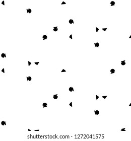 Halftone monochrome texture background. Abstract vintage black and white vector illustration Texture