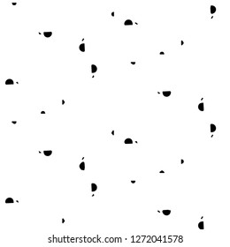 Halftone monochrome texture background. Abstract vintage black and white vector illustration Texture