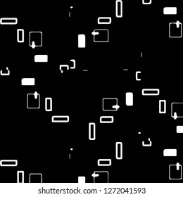 Halftone monochrome texture background. Abstract vintage black and white vector illustration Texture