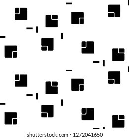 Halftone monochrome texture background. Abstract vintage black and white vector illustration Texture