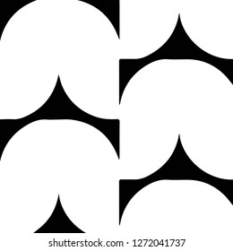 Halftone monochrome texture background. Abstract vintage black and white vector illustration Texture
