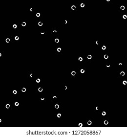 Halftone monochrome texture background. Abstract vintage black and white vector illustration Texture