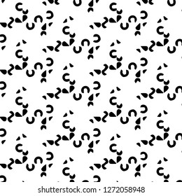 Halftone monochrome texture background. Abstract vintage black and white vector illustration Texture