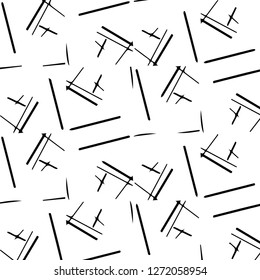 Halftone monochrome texture background. Abstract vintage black and white vector illustration Texture
