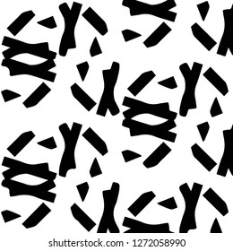 Halftone monochrome texture background. Abstract vintage black and white vector illustration Texture