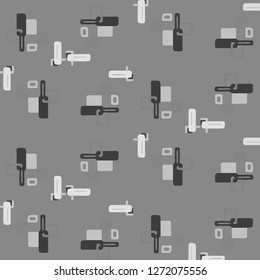 Halftone monochrome texture background. Abstract vintage black and white vector illustration Texture