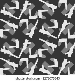 Halftone monochrome texture background. Abstract vintage black and white vector illustration Texture