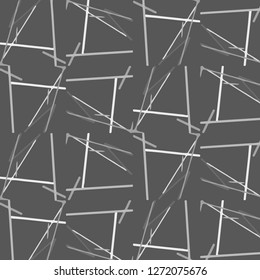 Halftone monochrome texture background. Abstract vintage black and white vector illustration Texture