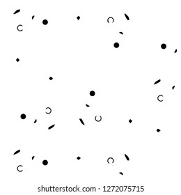 Halftone monochrome texture background. Abstract vintage black and white vector illustration Texture