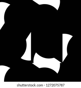 Halftone monochrome texture background. Abstract vintage black and white vector illustration Texture