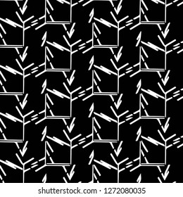 Halftone monochrome texture background. Abstract vintage black and white vector illustration Texture
